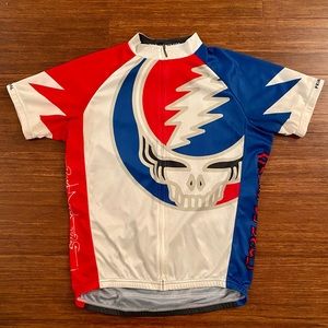Grateful Dead Cycling Jersey Primal Wear Size M